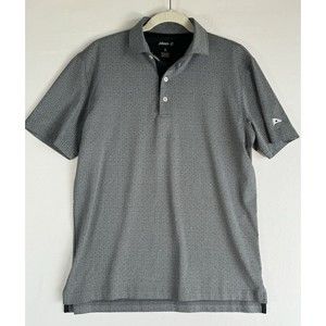 Johnnie-O Golf Polo Shirt Mens Small Geometric Print